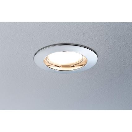Paulmann 93965 - LED/7W Dimmbares Badezimmerleuchte COIN 230V