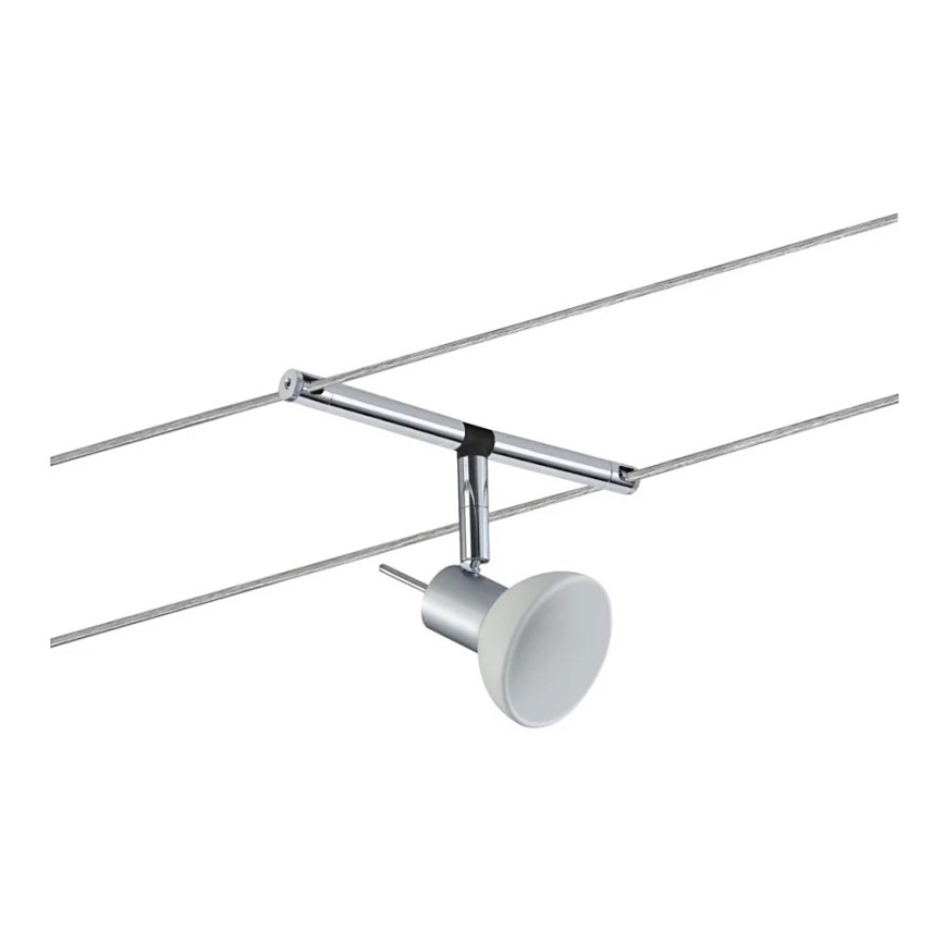 Paulmann 94131 - 1xGU5,3/10W Einbauleuchte für Seilsystem SHEELA 12V glänzender Chrom