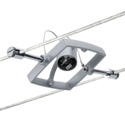 Paulmann 94134 - SET 5xGU5,3/10W Einbauleuchte für Seilsystem MAC 230V weiß