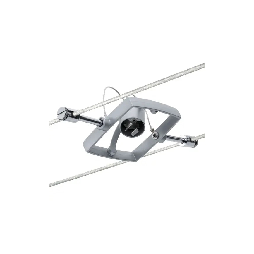 Paulmann 94134 - SET 5xGU5,3/10W Einbauleuchte für Seilsystem MAC 230V weiß