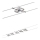 Paulmann 94134 - SET 5xGU5,3/10W Einbauleuchte für Seilsystem MAC 230V weiß