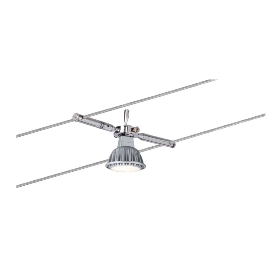 Paulmann 94147 - 1xGU5,3/10W Einbauleuchte für das Seilsystem TOGO 12V mattchrom