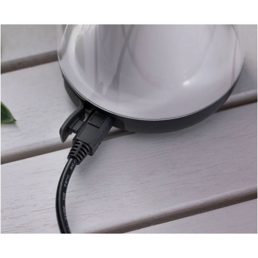 Paulmann 94267 - LED/1,3W IP44 Dimmbare Outdoor-Leuchte CUPULINO 5V 2000 mAh
