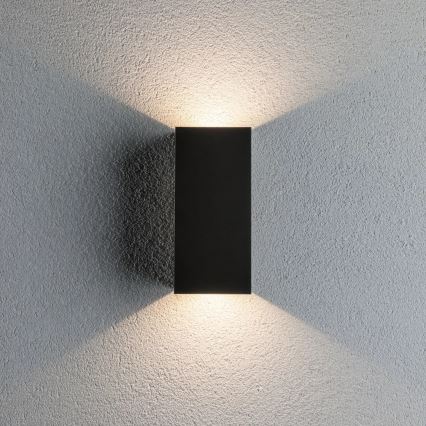 Paulmann 94325 - 2xLED/6,5W IP44 Außenwandleuchte FLAME 230V