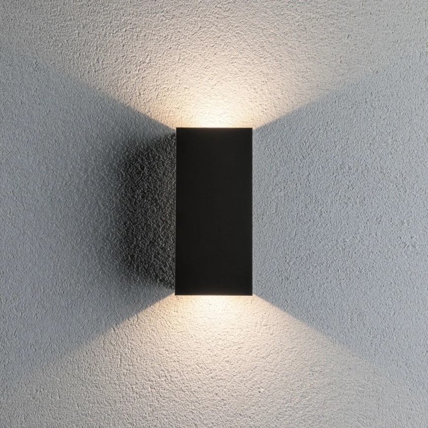 Paulmann 94325 - 2xLED/6,5W IP44 Außenwandleuchte FLAME 230V