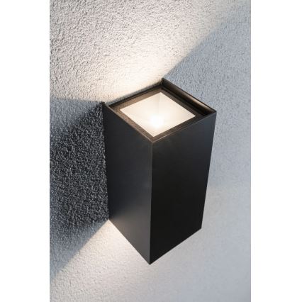 Paulmann 94325 - 2xLED/6,5W IP44 Außenwandleuchte FLAME 230V