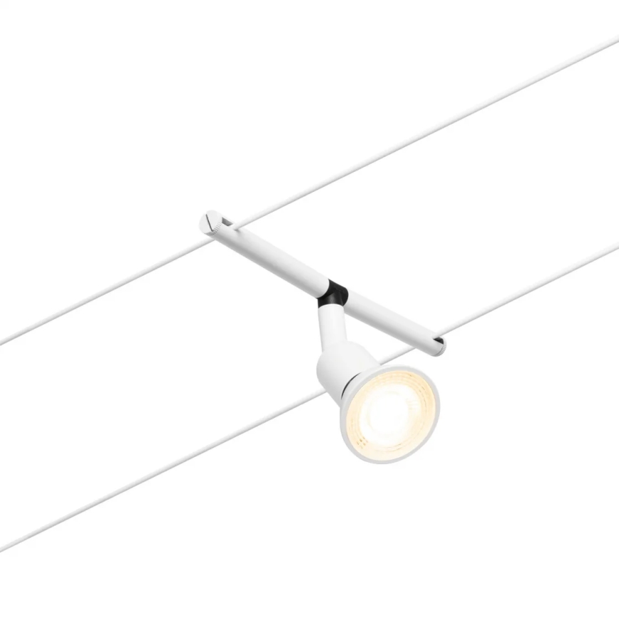 Paulmann 94458 - SET 5xGU5,3/10W Einbauleuchte für Seilsystem SALT 230V Weiß