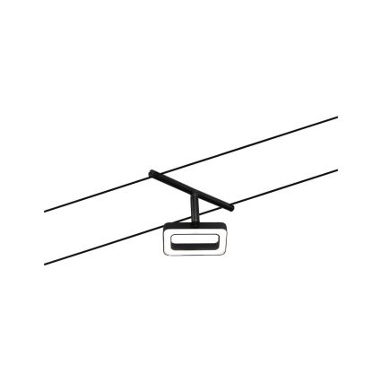 Paulmann 94485 - SET 5xLED/4,8W Einbauleuchte für das Seilsystem FRAME 230V schwarz