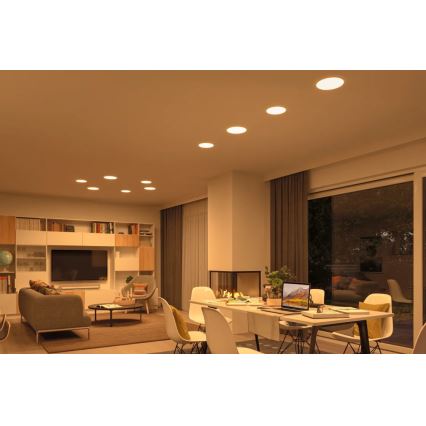 Paulmann 95386 - LED/15W IP44 Dimmbares Badezimmer-Einbauleuchte SMART VELUNA 230V