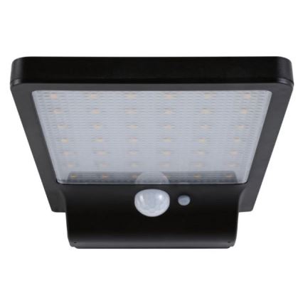 Paulmann 95393 - LED/4W IP44 Dimmbares solarbetriebenes Wandleuchte mit Sensor SOLVEIG 3,7V 2000 mAh