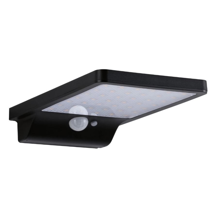 Paulmann 95393 - LED/4W IP44 Dimmbares solarbetriebenes Wandleuchte mit Sensor SOLVEIG 3,7V 2000 mAh