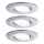 Paulmann 99933 - SET 3x LED/5,2W IP65 Dimmbares Badezimmer-Einbauleuchte 230V
