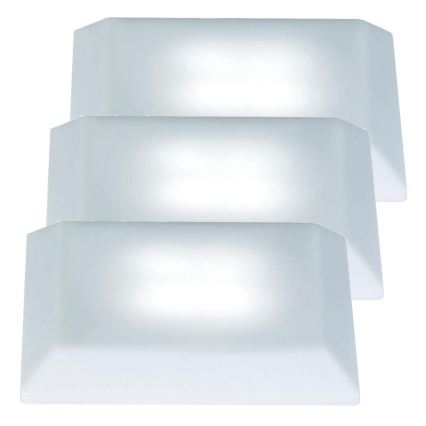Paulmann - Nice Price 3629 - SET 3xLED/0,3W IP44 Bodeneinbauleuchte 12V
