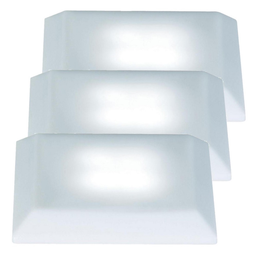 Paulmann - Nice Price 3629 - SET 3xLED/0,3W IP44 Bodeneinbauleuchte 12V