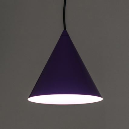 Pendelleuchte am Kabel ETNA 1x E27/15W/230V Ø 18,5 cm violett