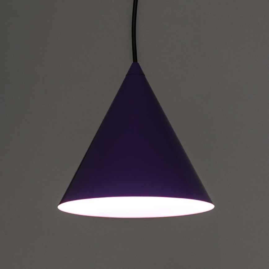 Pendelleuchte am Kabel ETNA 1x E27/15W/230V Ø 18,5 cm violett