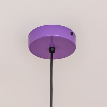 Pendelleuchte am Kabel ETNA 1x E27/15W/230V Ø 18,5 cm violett