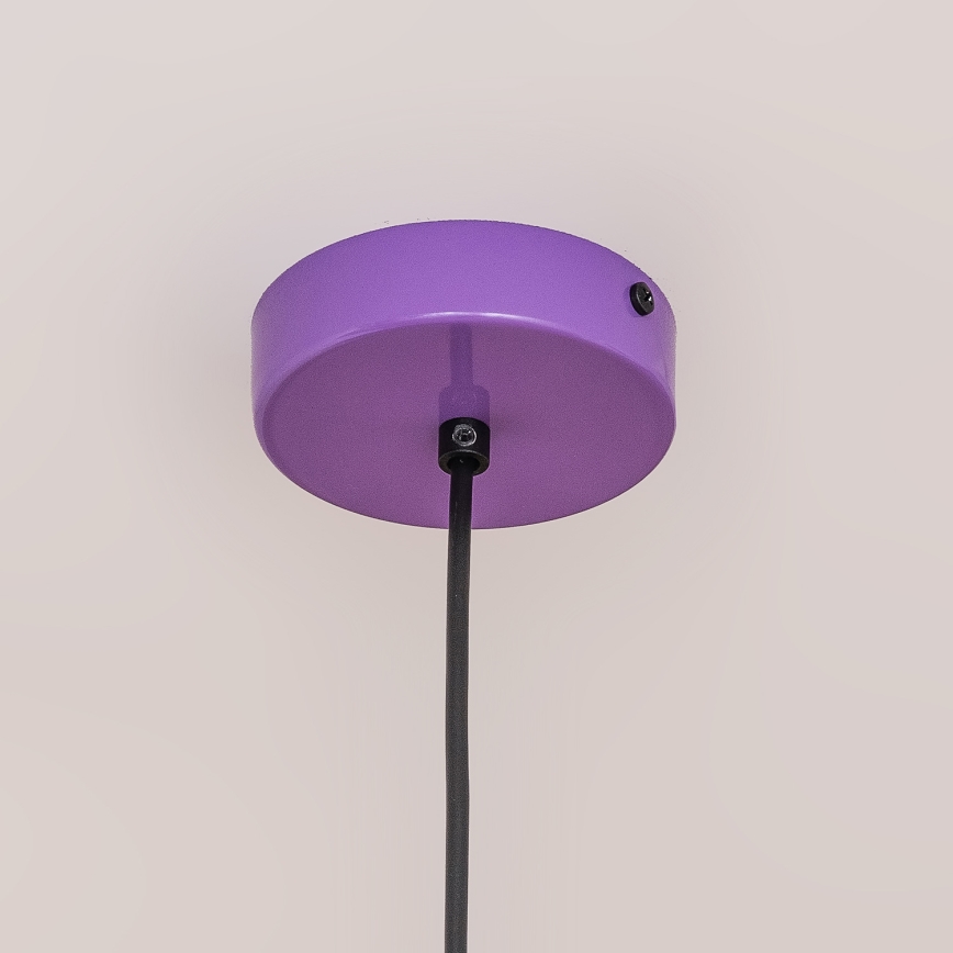 Pendelleuchte am Kabel ETNA 1x E27/15W/230V Ø 18,5 cm violett