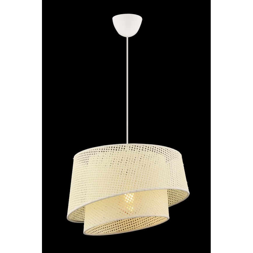 Pendelleuchte an Kabel BARETTE 1xE27/60W/230V creme