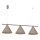 Pendelleuchte an Kabel CAPITAL 3xGX53/15W/230V taupe