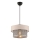 Pendelleuchte an Kabel ERO 1xE27/60W/230V creme/grau