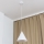 Pendelleuchte an Kabel ETNA 1xE27/15W/230V Ø 25 cm weiß