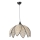 Pendelleuchte an Kabel FUME 1xE27/40W/230V Ø 40 cm schwarz/beige