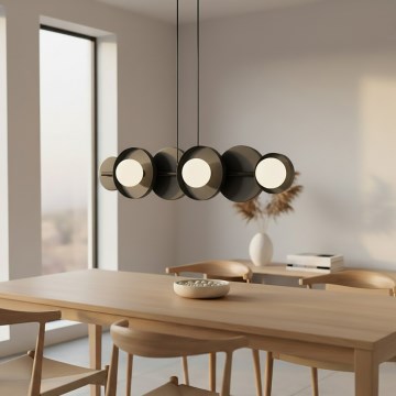 Pendelleuchte an Kabel MODELL 6xG9/8W/230V schwarz