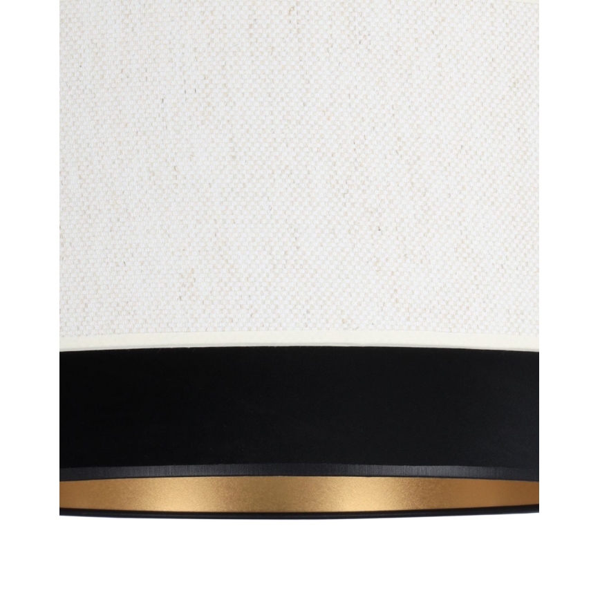 Pendelleuchte an Kabel NATIA 1xE27/60W/230V weiß/schwarz