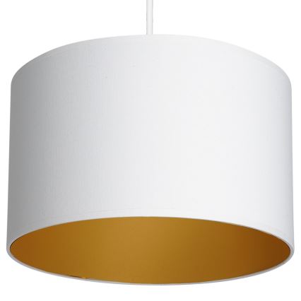 Deckenleuchte an Kabel ARDEN 1xE27/60W/230V Ø 25 cm Weiß/Gold