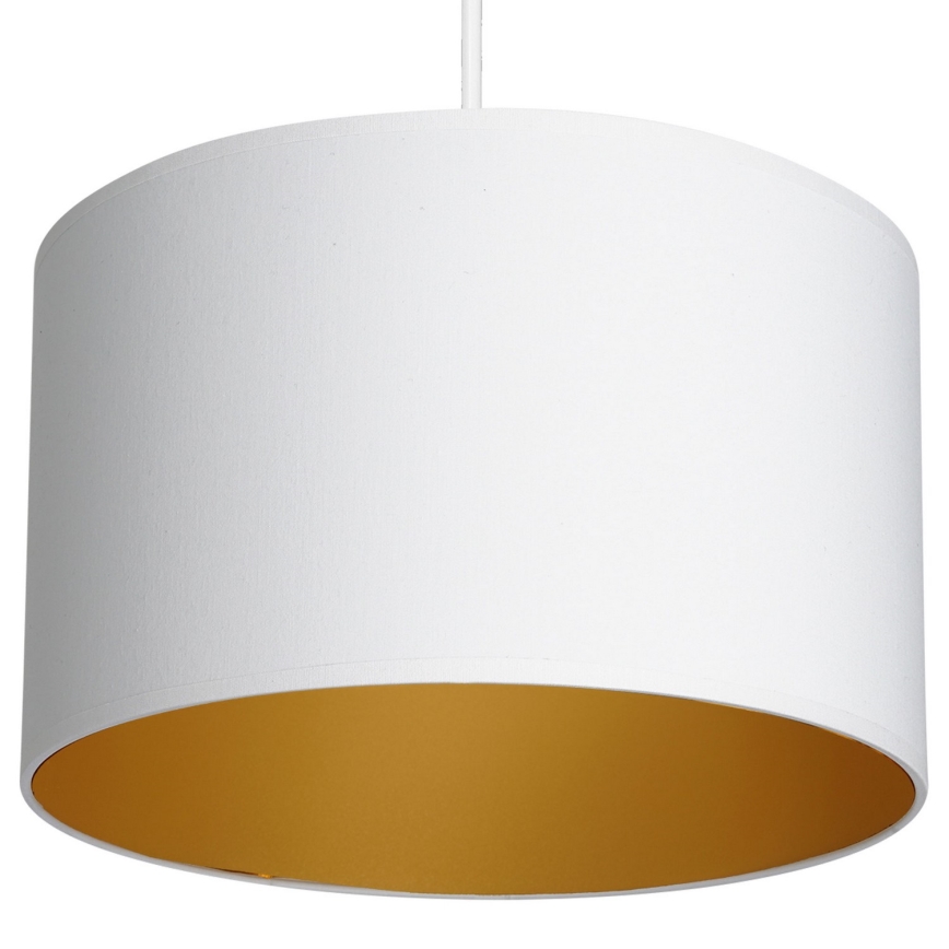 Deckenleuchte an Kabel ARDEN 1xE27/60W/230V Ø 25 cm Weiß/Gold