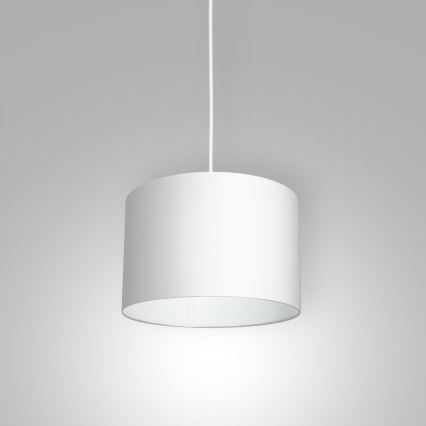 Deckenleuchte an Kabel ARDEN 1xE27/60W/230V Ø 25 cm Weiß