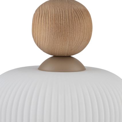Pendelleuchte BALLO an Kabel, 1x E14/10W/230V, beige