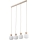 Pendelleuchte BALLO an Kabel 4xE14/10W/230V beige
