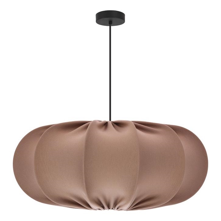 Pendelleuchte CAFEE mit Kabel 1xE27/40W/230V Ø 52 cm, braun