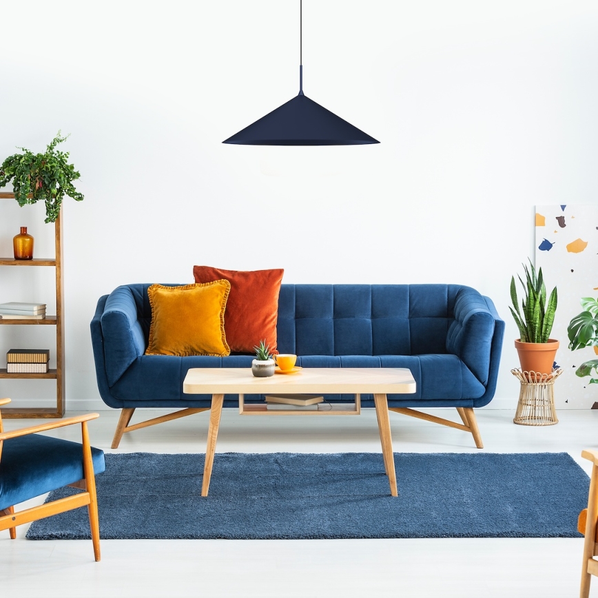 Pendelleuchte CAPITAL, 1xGX53/15W/230V, Ø 60 cm, blau