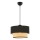 Pendelleuchte ECHO mit Kabel 1xE27/60W/230V schwarz/beige