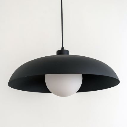 Pendelleuchte ECLIPSE an Kabel 1xE27/15W/230V schwarz