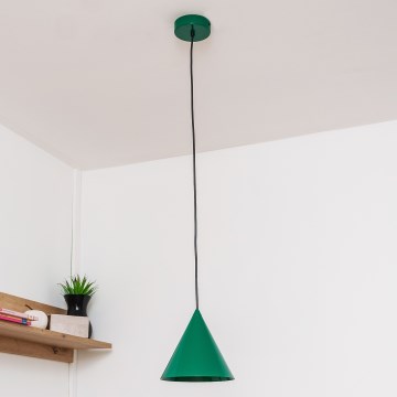 Pendelleuchte ETNA 1xE27/15W/230V Ø 18,5 cm grün
