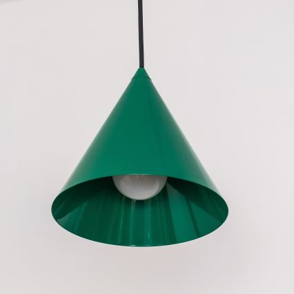 Pendelleuchte ETNA 1xE27/15W/230V Ø 18,5 cm grün