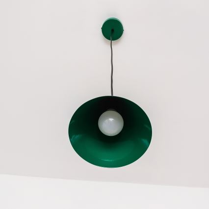 Pendelleuchte ETNA 1xE27/15W/230V Ø 18,5 cm grün