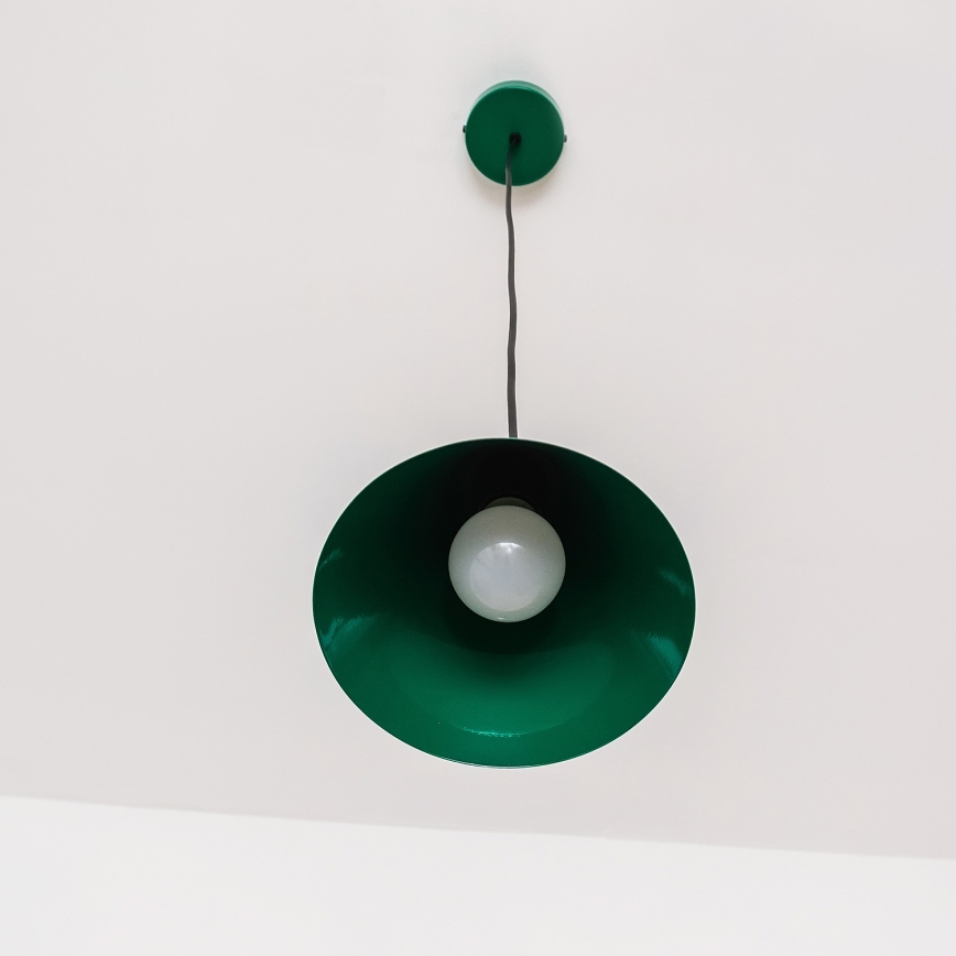 Pendelleuchte ETNA 1xE27/15W/230V Ø 18,5 cm grün