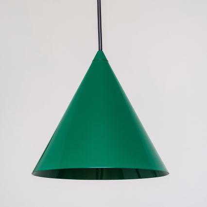 Pendelleuchte ETNA 1xE27/15W/230V Ø 18,5 cm grün