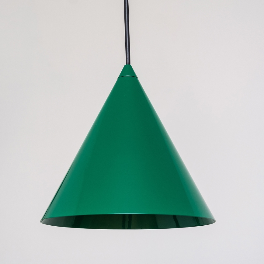 Pendelleuchte ETNA 1xE27/15W/230V Ø 18,5 cm grün