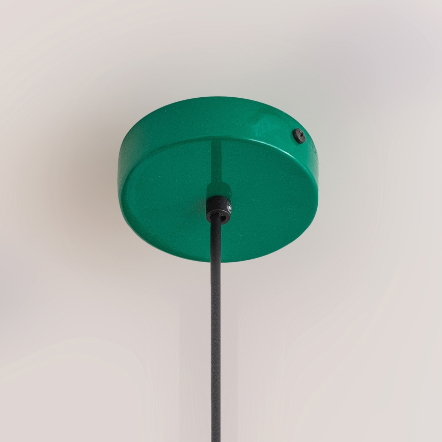 Pendelleuchte ETNA 1xE27/15W/230V Ø 18,5 cm grün