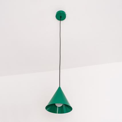 Pendelleuchte ETNA II 1xE27/15W/230V Ø 18,5 cm grün