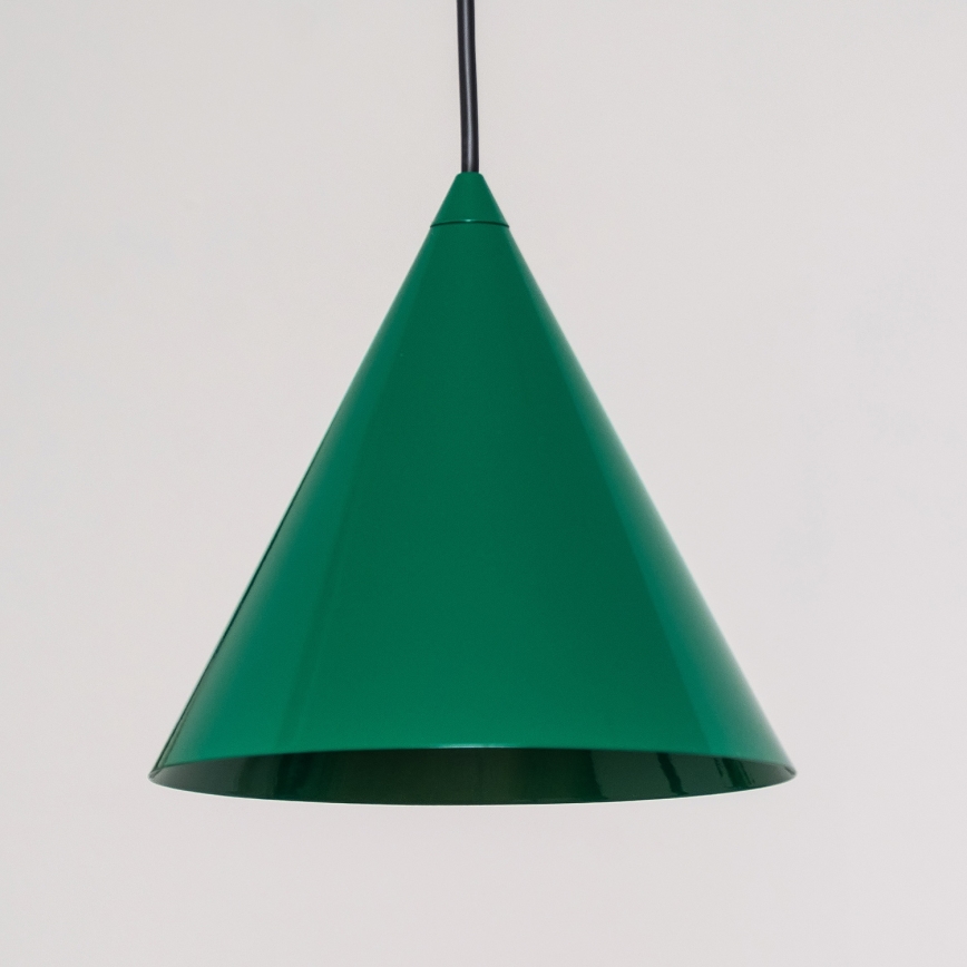 Pendelleuchte ETNA II 1xE27/15W/230V Ø 18,5 cm grün