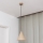Pendelleuchte ETNA mit Kabel, 1xE27/15W/230V, Ø 25 cm, beige