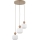 Pendelleuchte mit Kabel BALLO 3xE14/10W/230V beige