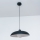 Pendelleuchte mit Kabel ECLIPSE 1xE27/15W/230V schwarz/weiß